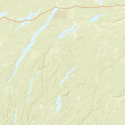 Trans-Canada Highway, Caramat, ON Street Map