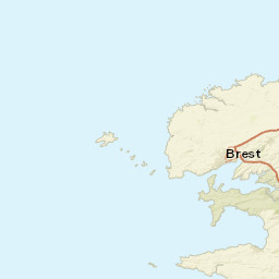 Finistère Street Map