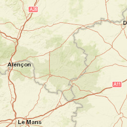 Normandie Street Map