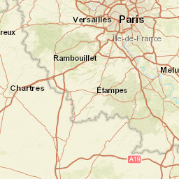 Seine-Saint-Denis Street Map