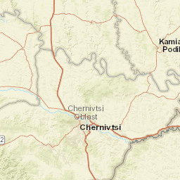 Chernivetska oblast Street Map
