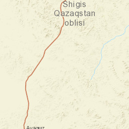 East Kazakhstan Region Street Map