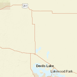 W Dike, Devils Lake, ND 58301 Street Map