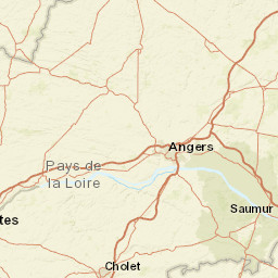 Maine-et-Loire Street Map