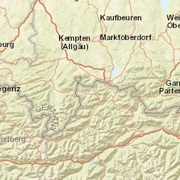 Vorarlberg Street Map
