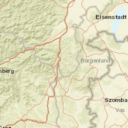Burgenland Street Map
