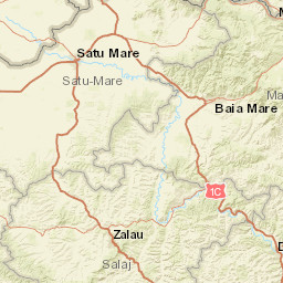 Satu Mare County Street Map