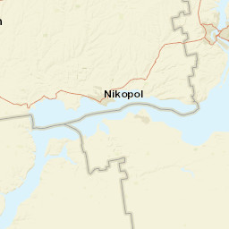 Zaporizka oblast Street Map