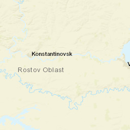 Rostov Oblast Street Map