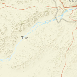 Töv Province Street Map