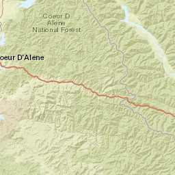 201-299 North Division Street, Kellogg, ID Street Map