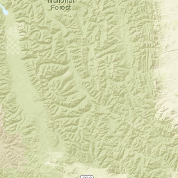 1737-1897 Teton Canyon Road, Choteau Street Map