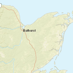 Baie Sainte Anne Street Map