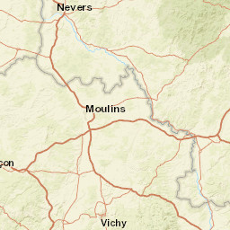 Saône-et-Loire Street Map