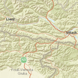 Cerkno Municipality Street Map