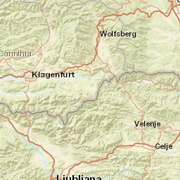 Zagorje ob Savi Municipality Street Map