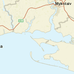Mykolaivska oblast Street Map