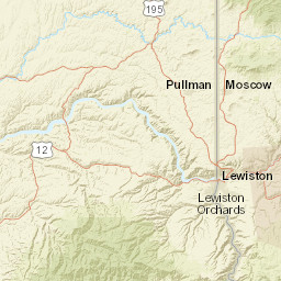 22252 U.S. 195, Pullman, WA 99163, USA Street Map