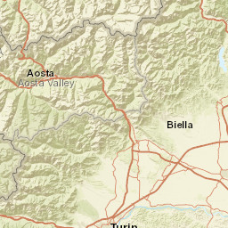 Chiesanuova Street Map