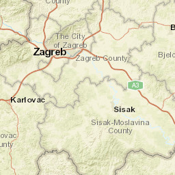 Brežice Municipality Street Map