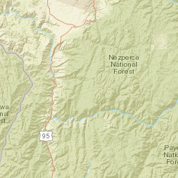 Idaho 13 Scenic, Stites, ID 83552, America Street Map