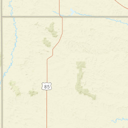 South Dakota 79, Custer National Forest Street Map