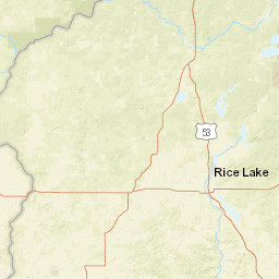 County Highway K, Saint Croix National Scenic Riverway Street Map