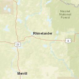 A, Bryant, WI 54418 Street Map