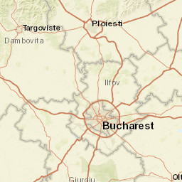Bucharest Street Map