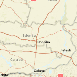 Ialomița County Street Map