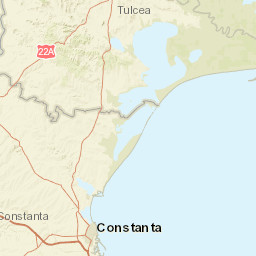 Constanța County Street Map
