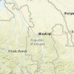 Republic of Adygea Street Map