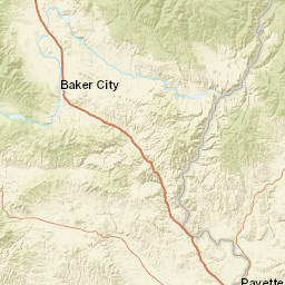 Wallowa-Whitman National Forest National Forest Development R Street Map