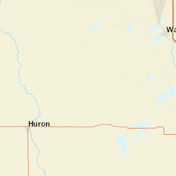 300-308 SD-37 Huron SD 57350 Street Map
