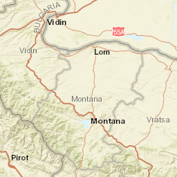 Vratsa Province Street Map