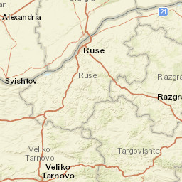 Giurgiu County Street Map