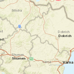 Dobrich Province Street Map