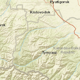 Kabardino-Balkar Republic Street Map