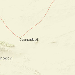 Ömnögovi Province Street Map