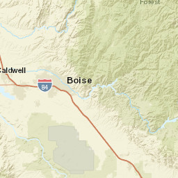 100-101 Elk Creek Road, Idaho City, ID Street Map