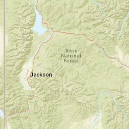 Dunoir Road, Dubois, WY 82513 Street Map