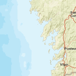 Pontevedra Street Map