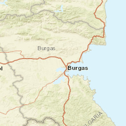 Burgas Province Street Map