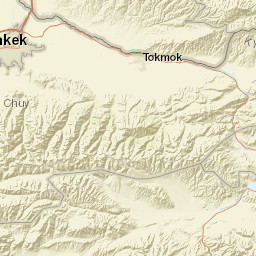 Bishkek Street Map