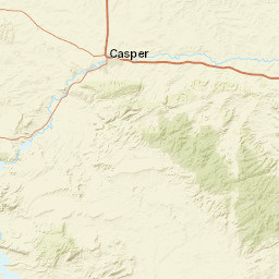 13403-13589 Old Glenrock Hwy Evansville Street Map