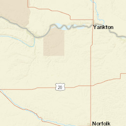 Standing Bear Memorial Bridge, Missouri National Recreation R Street Map