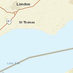 Saint George Parish Street Map