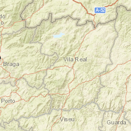 Vila Real Street Map