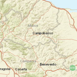 Campobasso Street Map