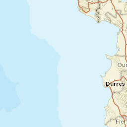 Durrës District Street Map